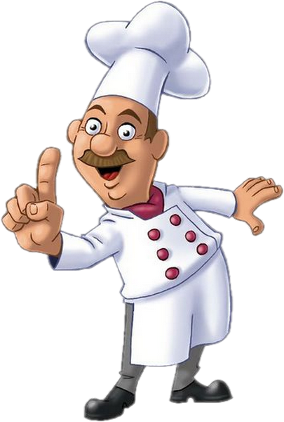 Chef Cuisinier Clipart Gratuit - Chefs Clipart (405x600)
