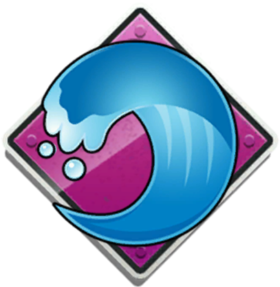 Tidal Wave - Cartoon Pizza Food Truck (415x417)