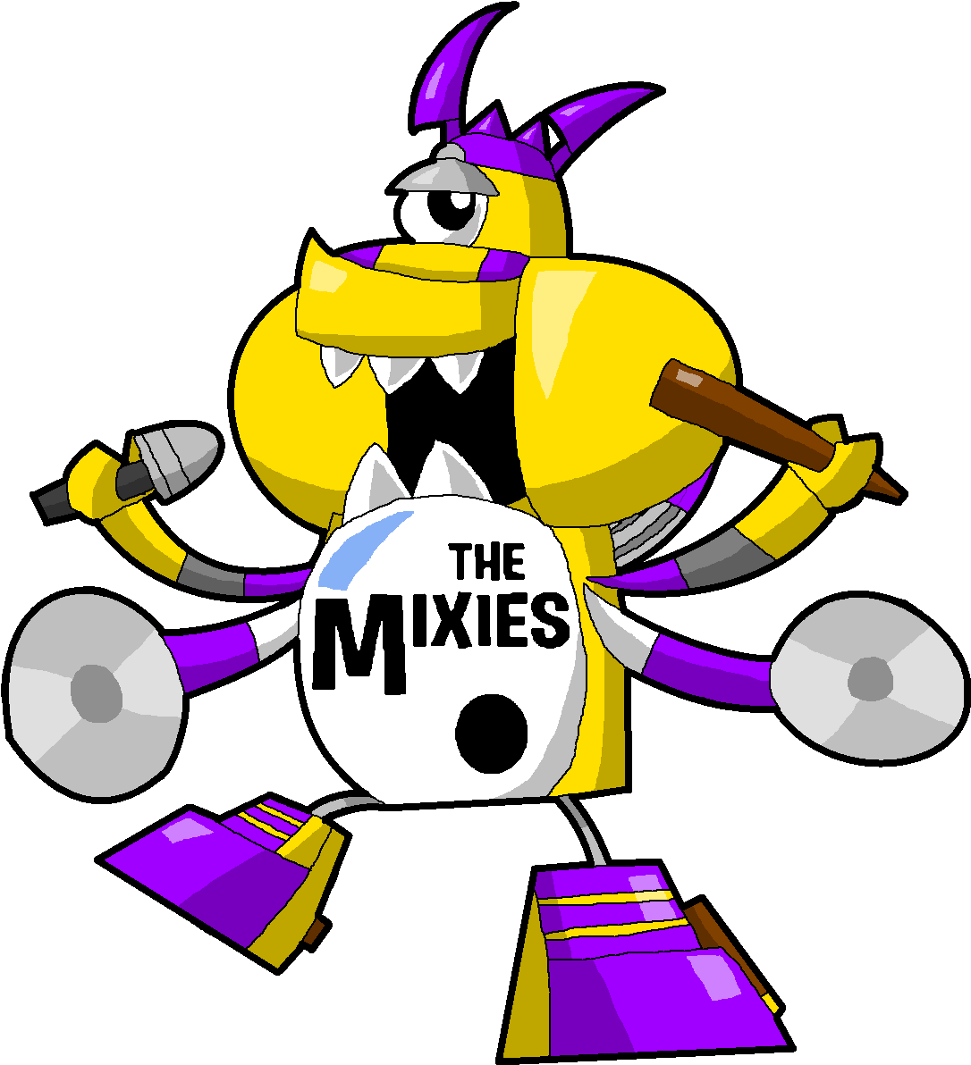 Tidal Wave Art Download - Imagenes De Mixels Max (1100x1212)