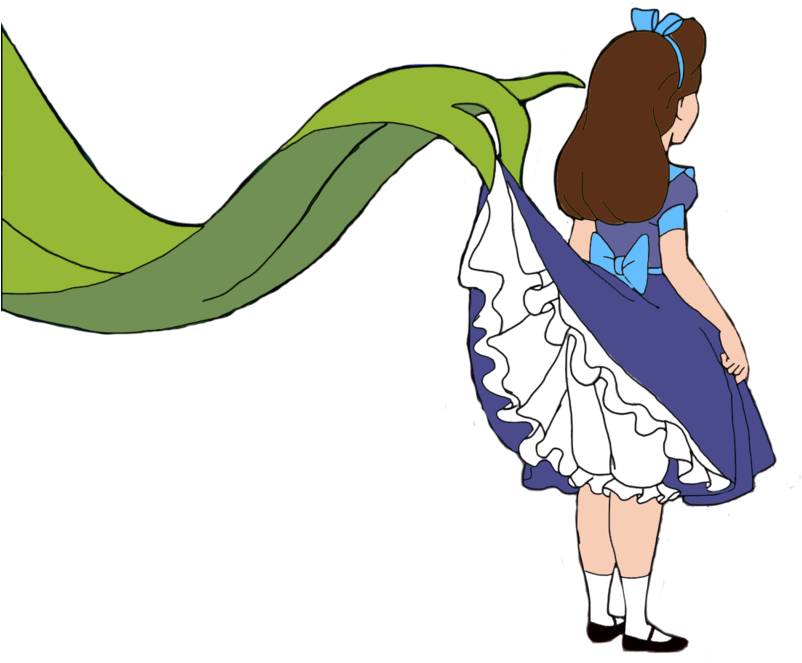 Alice's Sister Showing Off Her Knickers 02 By Darthranner83 - Cartoon (1024x766)