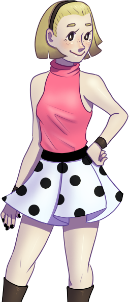 Lorina - Polka Dot (254x592)