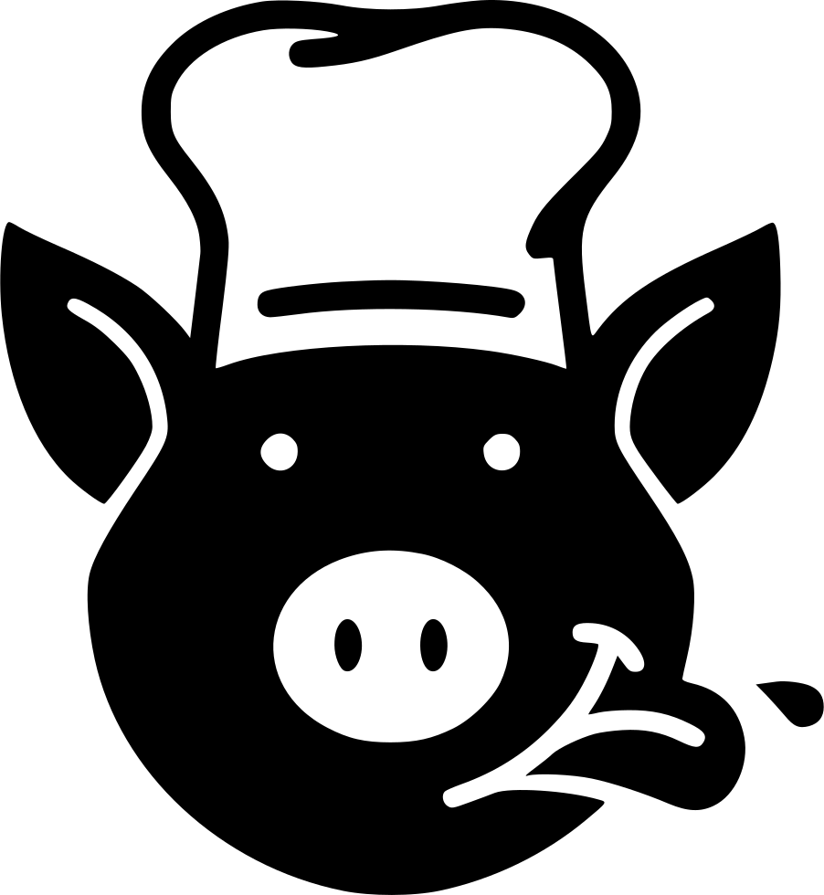 Pig Chef Comments - Chef Pig Svg (902x980)