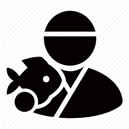 Sushi Chef Icon - Sushi Icon (512x512)