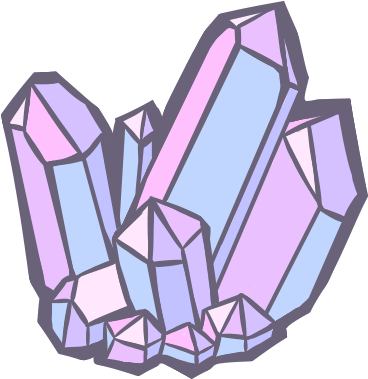 Crystal Cluster By Buoyfriend - Crystal Cluster (1024x1078)