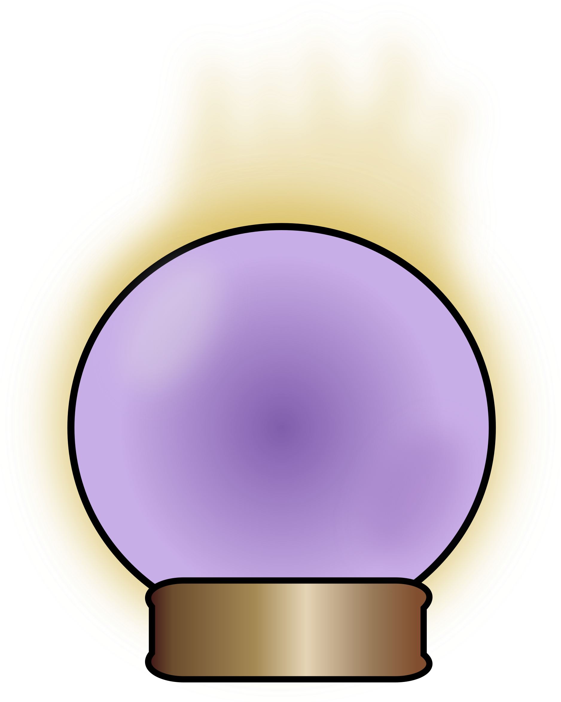 Big Image - Crystal Ball Clipart (1875x2400)