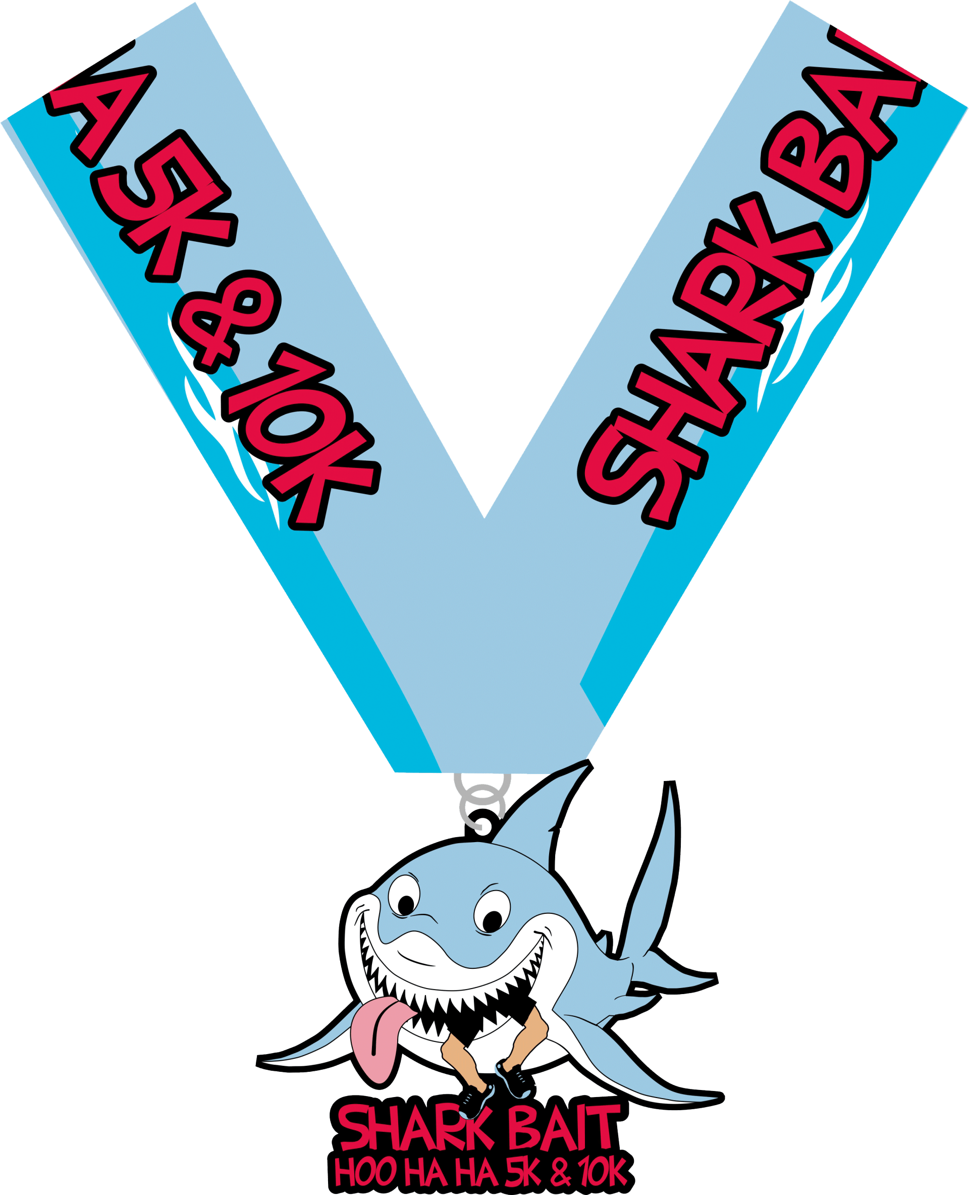 Shark Week Begins In July And We Want To Celebrate - Shark Bait Hoo Ha Ha 5k & 10k -oakland (2730x3366)