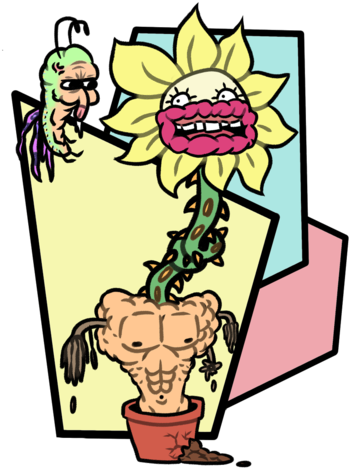 The Effects Of Feeding Your Plants Crystal Meth By - Cartoon (400x600)