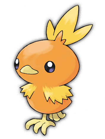 Pokémon Lagarto Da Floresta, Pokémon Pintainho - Pokemon Torchic (400x480)