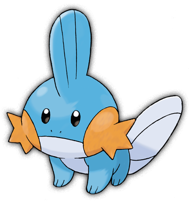 Pokémon Peixe De Lama - Pokemon Mudkip (400x480)