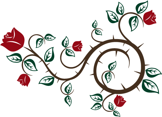 Vinilos Decorativos Adhesivos Rosas Naturaleza - Black Rose Vector Png (650x650)