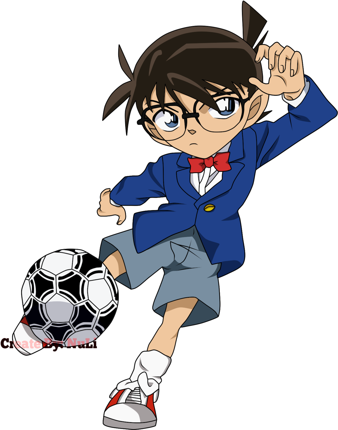 Conan Strike Fill By Tranexxx - Detective Conan Football (1280x1562)