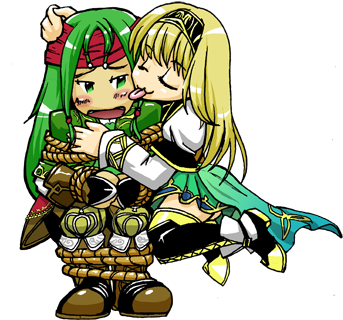 Tied Up At The Moment - Cartoon (350x380)