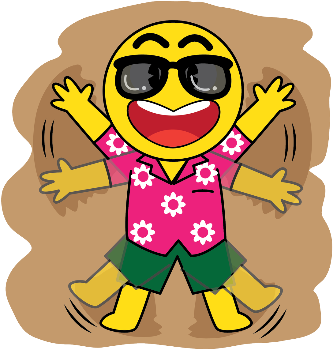 Bobo Moji Is Going On A Holiday Have As Much Fun As - Bobo Moji Is Going On A Holiday Have As Much Fun As (1200x1200)