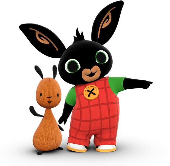 Birthday Sheet Cakes - Bing Bunny (566x556)
