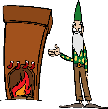 So, They All Take In Turns To Go Up The Chimney Carrying - Cartoon (398x412)