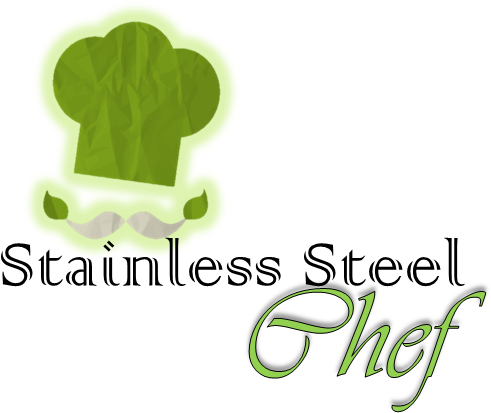 Stainless Steel Chef Logo - Steel (518x437)