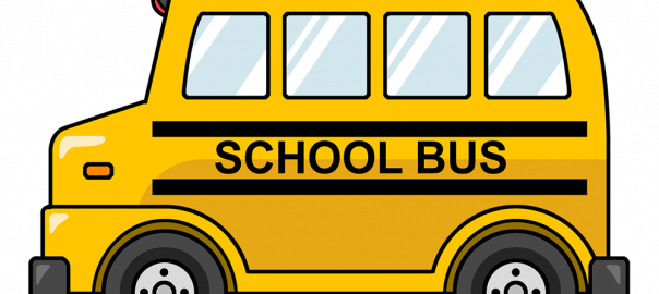 Sing With Your Child - Yellow School Bus Cartoon - (604x270) Png Clipart  Download