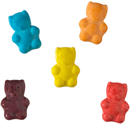 Teddy Bears Pressed Candy - Gummy Bear (480x480)