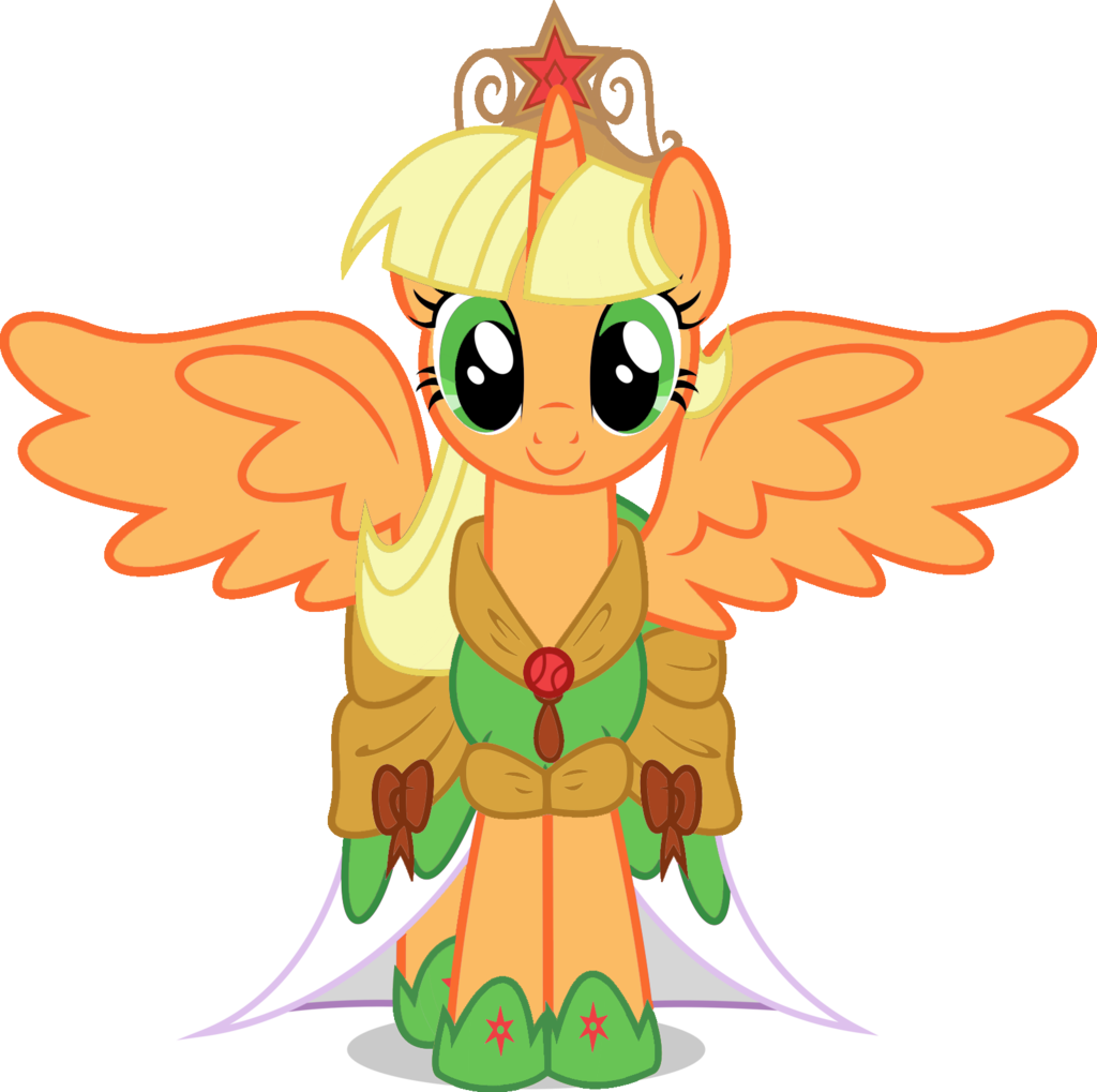 Princess Applejack Sparkle By Blah23z Princess Applejack - My Little Pony Rainbow Dash Princess (1024x1019)