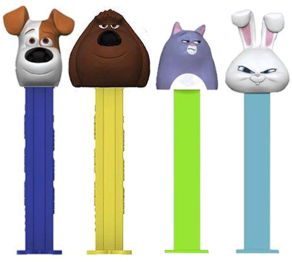 Pez The Secret Life Of Pets Collection Candy Dispenser - Pez Secret Life Of Pets (480x480)
