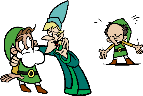 He Seems To Have A Vendetta Against You - Cartoon (500x339)