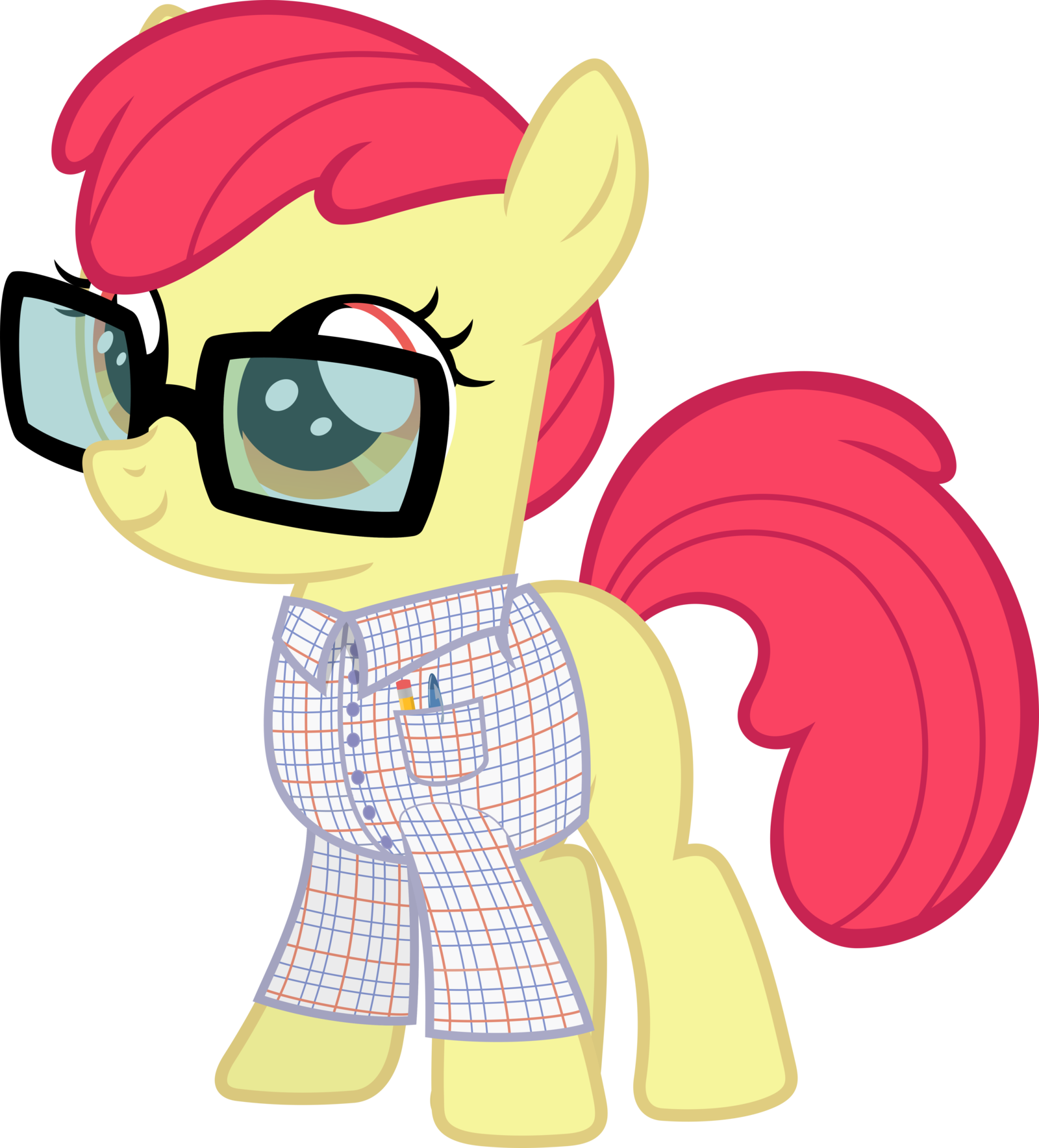 Apple Bloom, Artist - Apple Bloom Nerd (1600x1769)