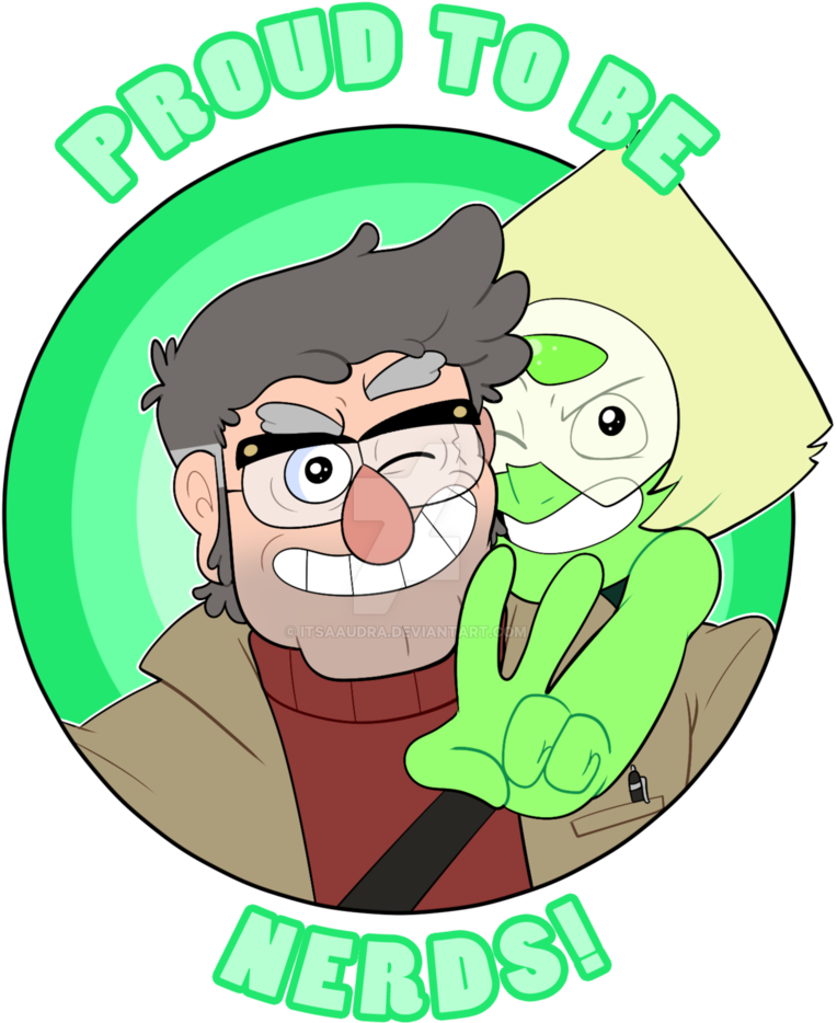 Proud To Be Nerds By Itsaaudraw - Cartoon (800x998)