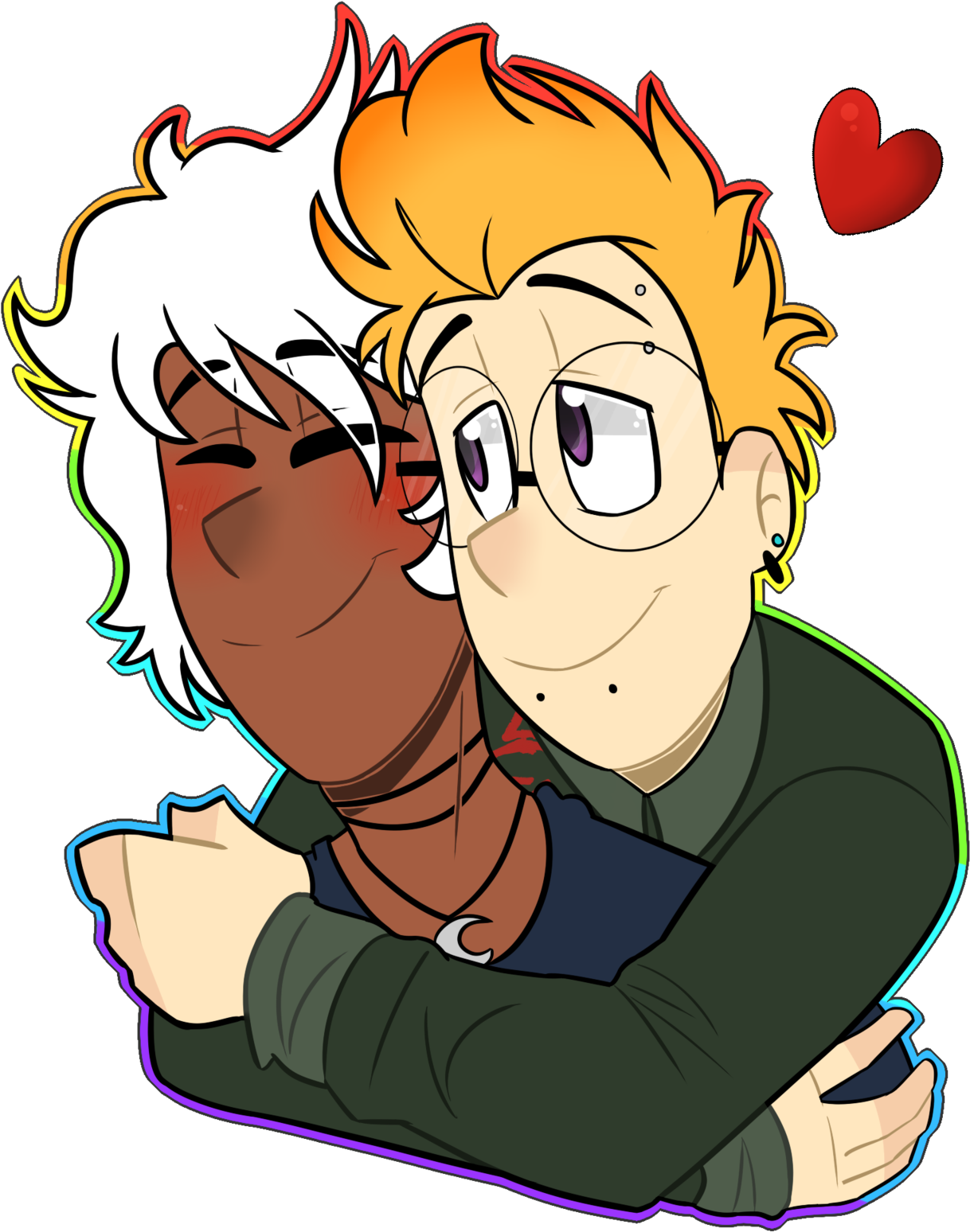 Cute Nerds By Hopehound Cute Nerds By Hopehound - Cartoon (1600x1600)