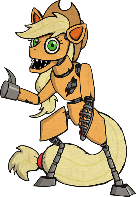 Kaizerin 912 58 My Little Pony Applejack Animatronic - Applejack Animatronic (470x677)