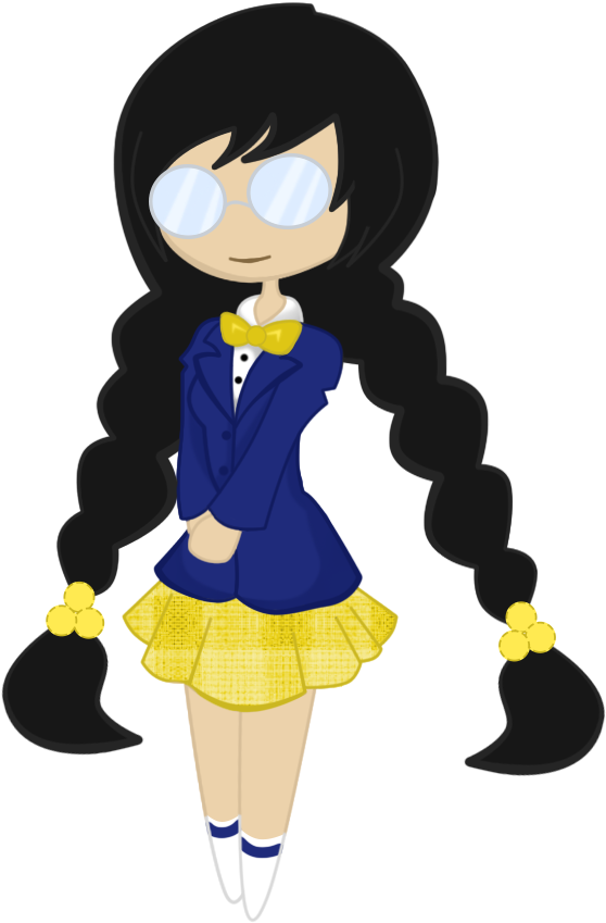 Nerd Girl By Mystilik-mew - Mew (600x890)