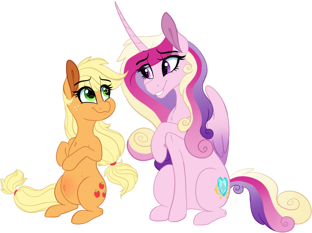 Alicorn, Applejack, Artist - Mad Love (1280x942)