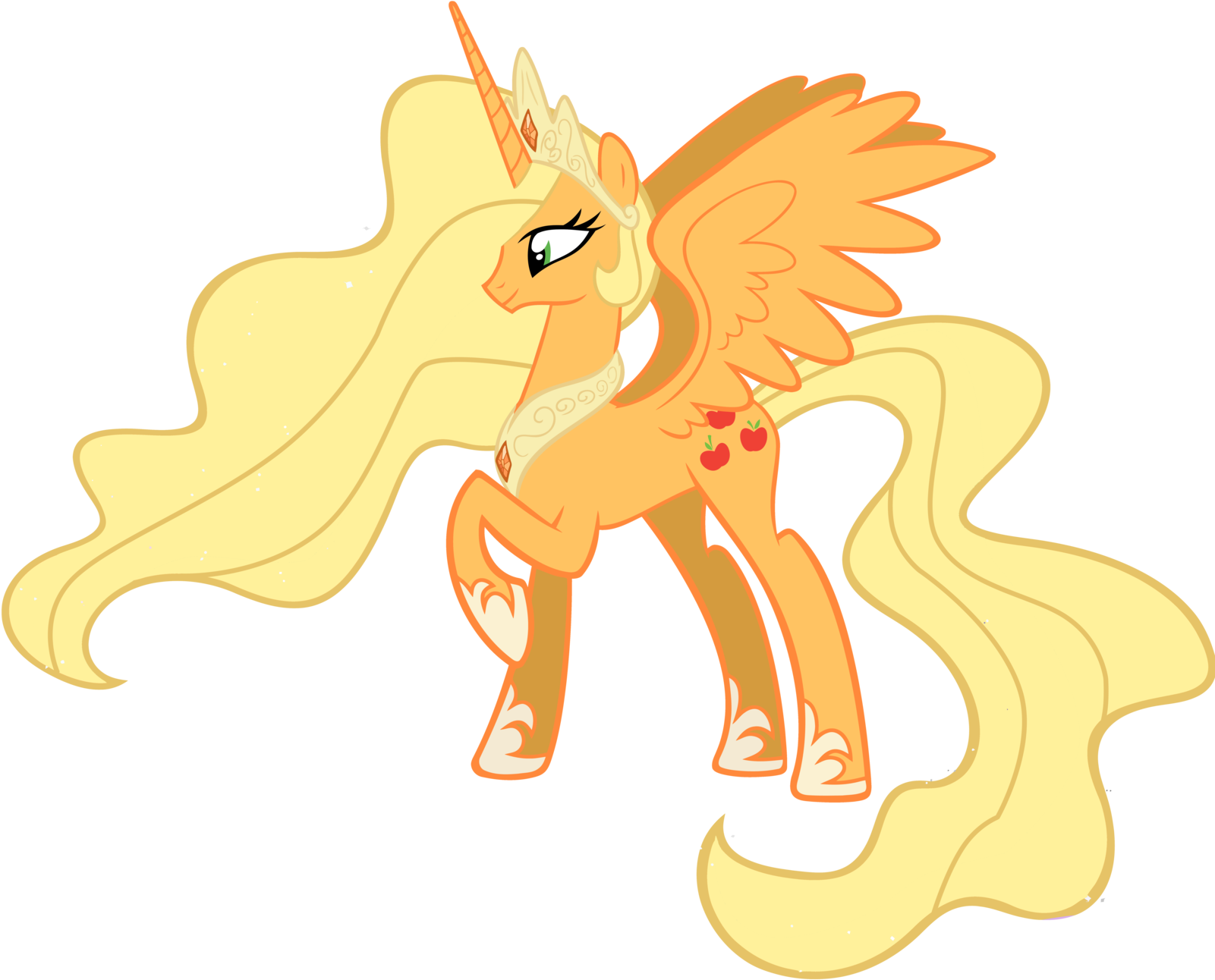My Little Pony Princess Applejack - My Little Pony Princess Apple Jack (1600x1600)