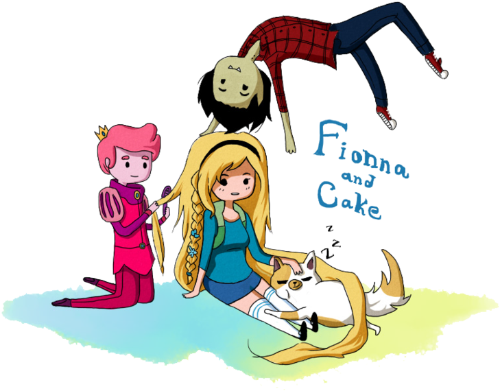 Adventure Time With Fionna And Cake By Rifikey On Deviantart - Adventure Time Fionna And Cake (1024x592)