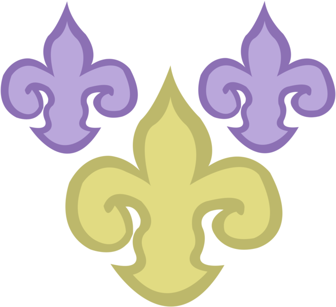 Fleur De Lis S Cutie Mark By Internationaltck On Deviantart - Mlp Fleur Dis Lee Cutie Mark (900x630)