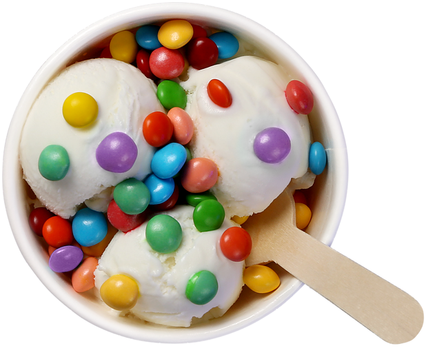 Please Download And Fill Out, Then Email Or Bring Application - Ice Cream With Candy (658x527)