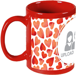 All You Need Is Love Red Patch Mug - Liebe Ist Im Luft-muster Kissen (284x426)