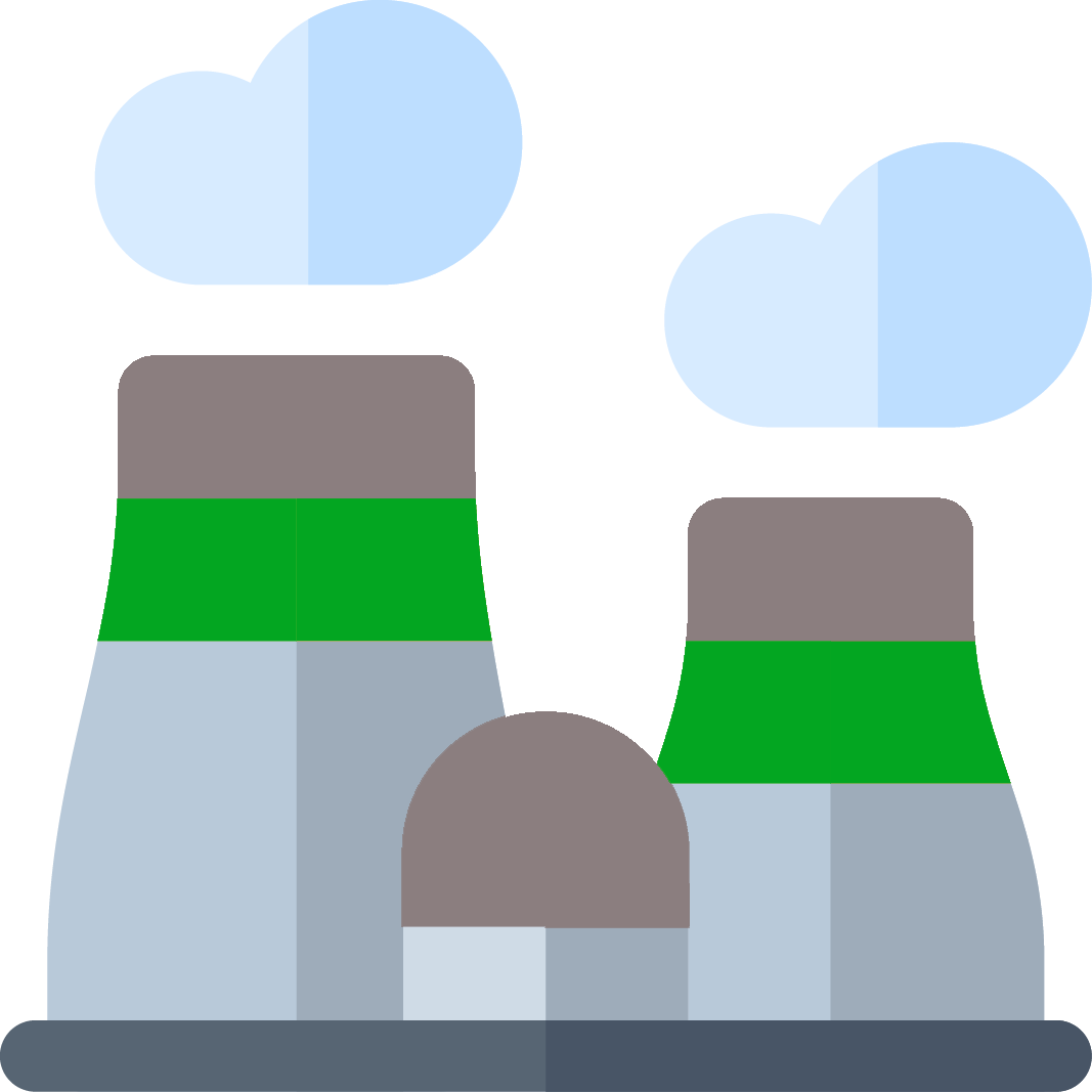 Power Plants - Power Plant Cartoon Transparent (1067x1067)