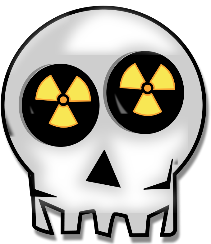 Free Nuclear Skull - Skull (680x800)