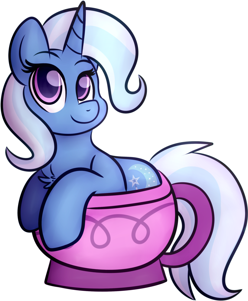 Cutiepatootiee, Cup, Female, Mare, Pony, Safe, Simple - Cartoon (920x1024)