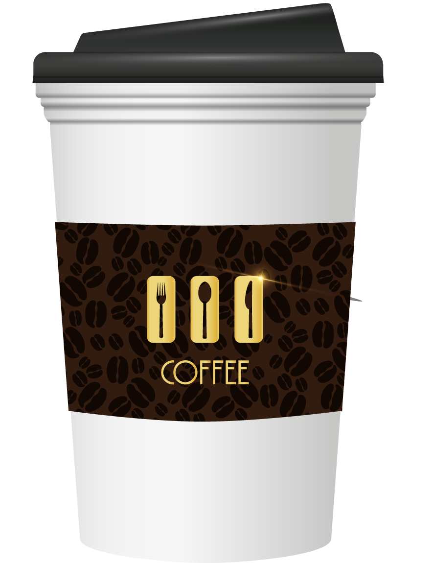Coffee Cup Cafe - Paper Cafe Cup Png - (1600x1600) Png Clipart Download