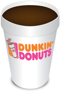 Dunkin Donuts Clipart Coffee Cup - Dunkin Donuts Keurig Hot Coffee, Medium Roast, Original (400x400)