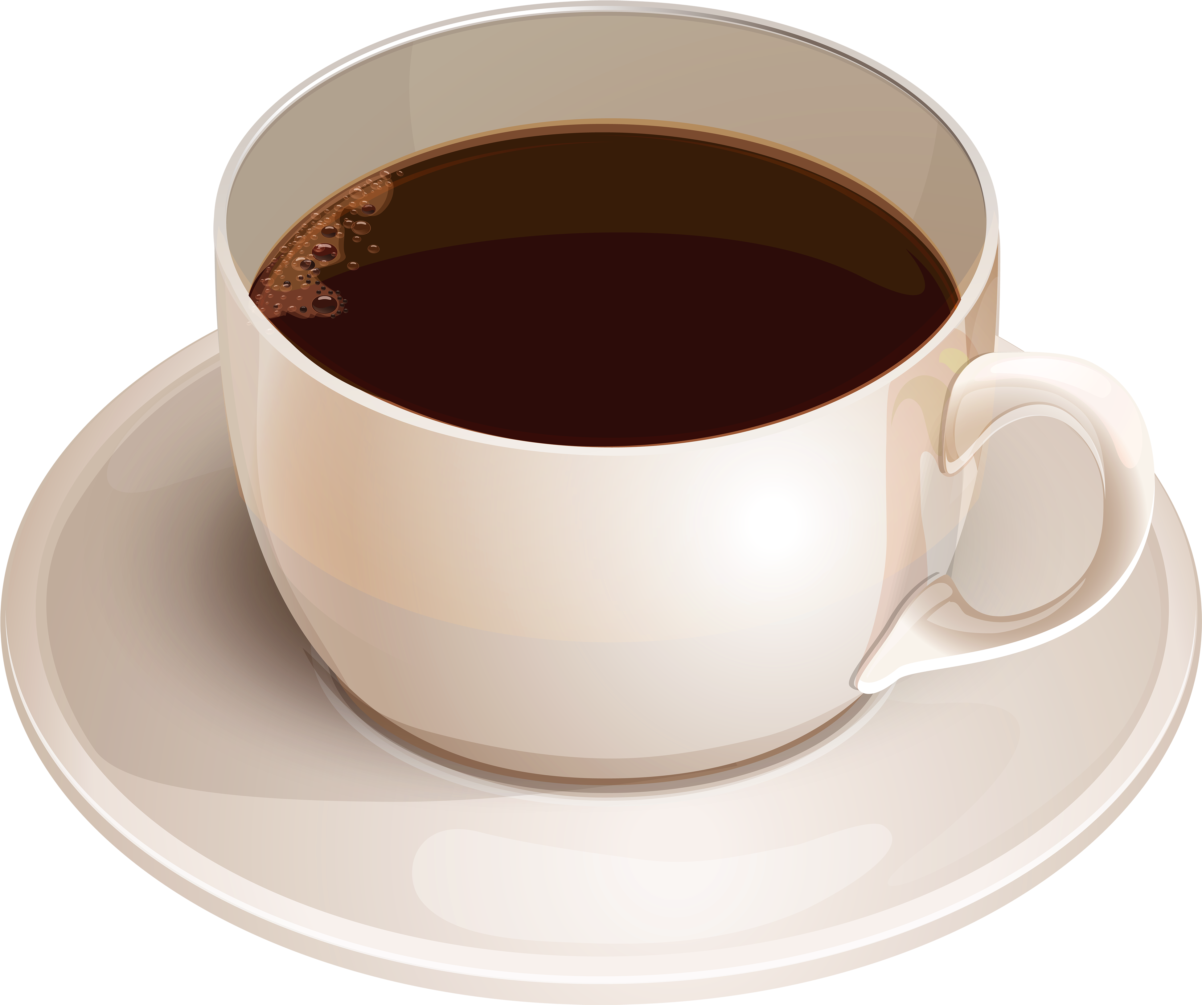 Coffee Clipart Pictures Images - Full Cup Of Coffee (4000x3343)