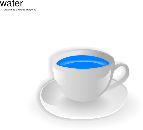 Cup Of Water Clip Art At Clker Com Vector Clip Art - Coffee Cup Clip Art (600x548)