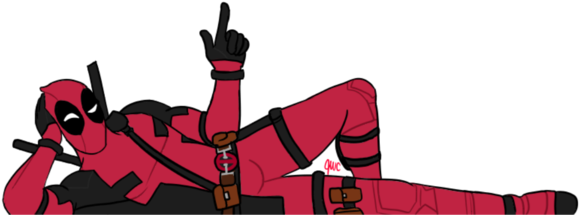 Wookiecookiez 0 0 Deadpool By Wookiecookiez - Deadpool (600x218)