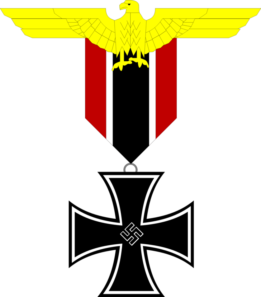 Imperial Eagle The German Empire Medal 2 By Jmk-prime - Iron Cross Png (838x954)