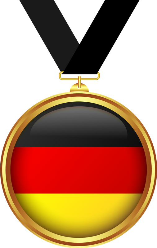 Medal, Gold, Tape, Transparent Background, Decoration - Medal (506x800)