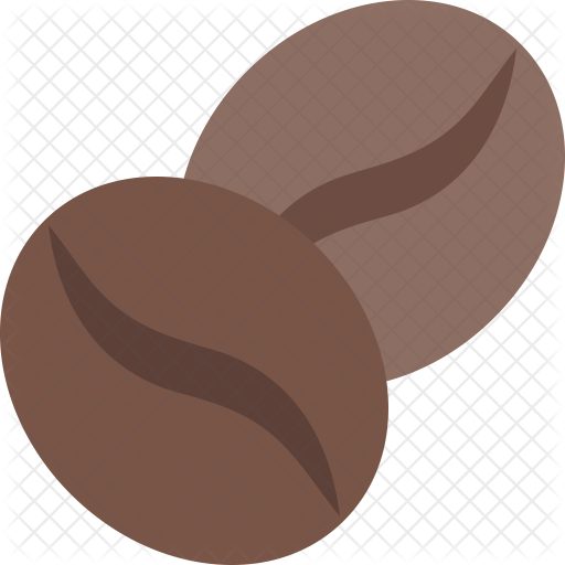 Coffee Beans Icon - Coffee Bean (512x512)