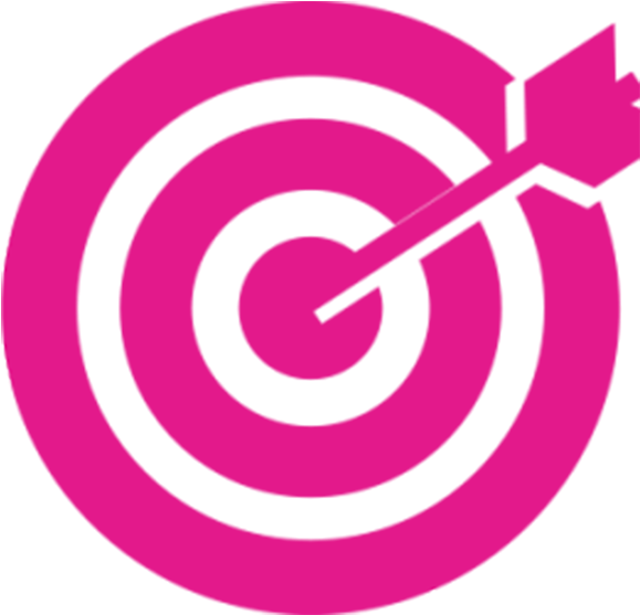 Our Mission - Darts Png Black And White (600x556)