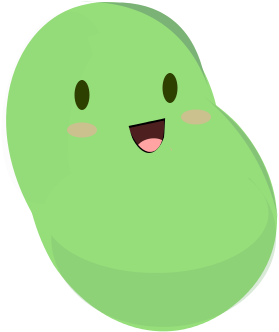 Lima Bean Common Bean Green Bean - Chibi Bean (512x512)