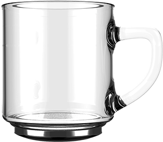 Coffee Cup - Glass Mug Cup Png (500x500)